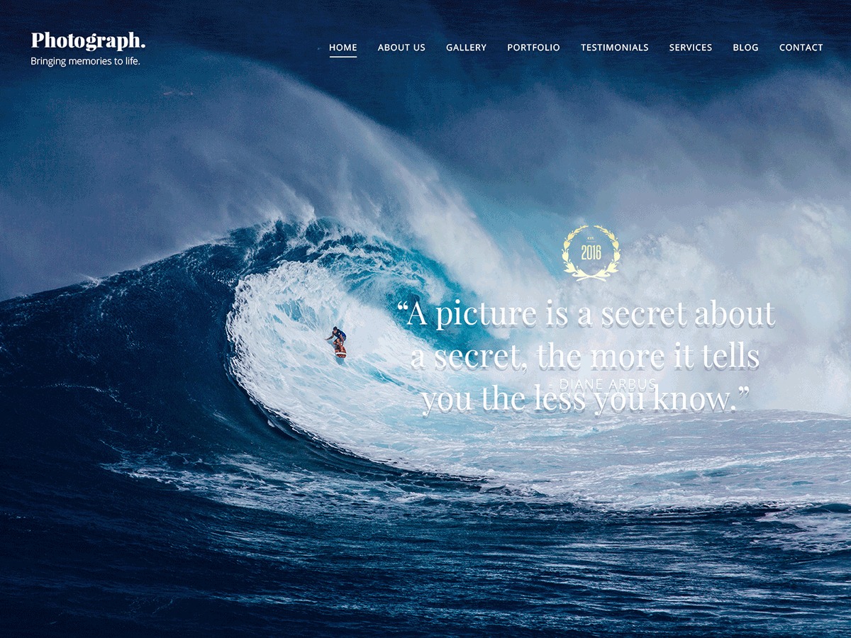 Lyrical best WordPress gallery by GoDaddy