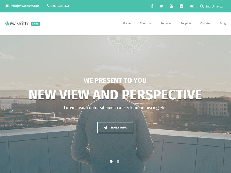 Maskitto Light Child WP theme Maskitto Light Child WP theme