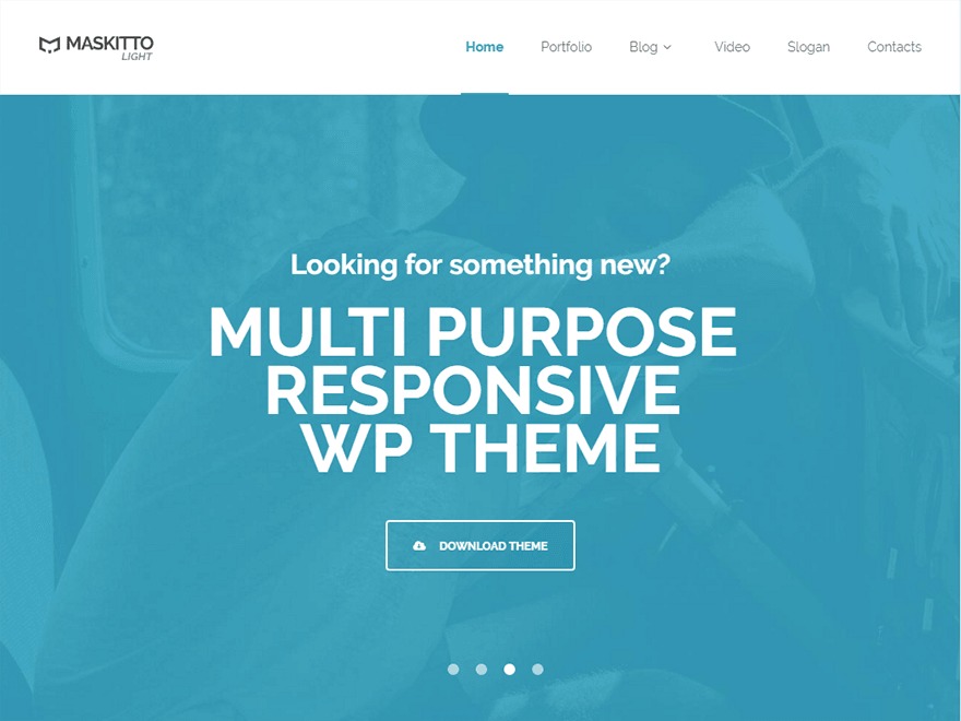 Maskitto Light free WordPress theme Maskitto Light free WordPress theme