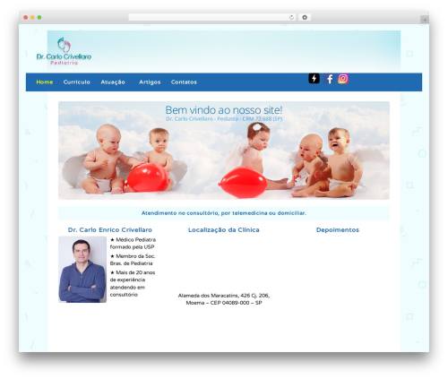 OceanWP best WordPress theme - drcarlo.com.br