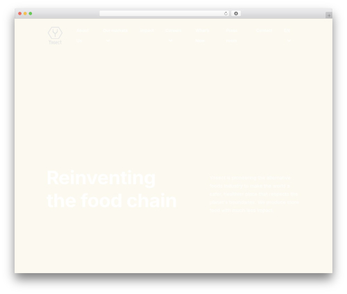 OceanWP Child food WordPress theme - ynsect.com