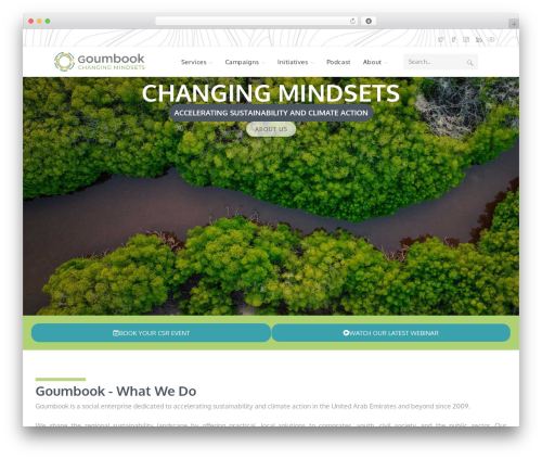 OceanWP free website theme - goumbook.com