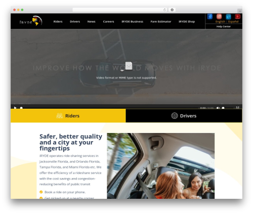 OceanWP free WP theme - iryde.com