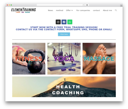 OceanWP massage WordPress theme - elementraining.ch OceanWP massage WordPress theme - elementraining.ch