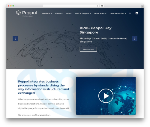 OceanWP theme WordPress free - peppol.org