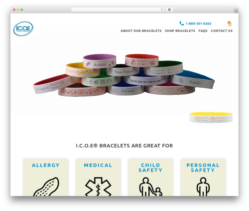 OceanWP theme WordPress free - icoebracelets.com