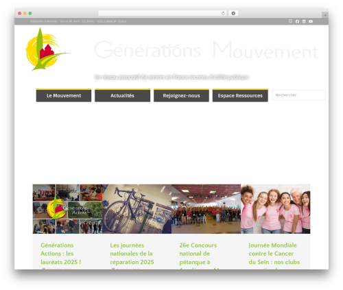 OceanWP theme WordPress free - generations-mouvement.org