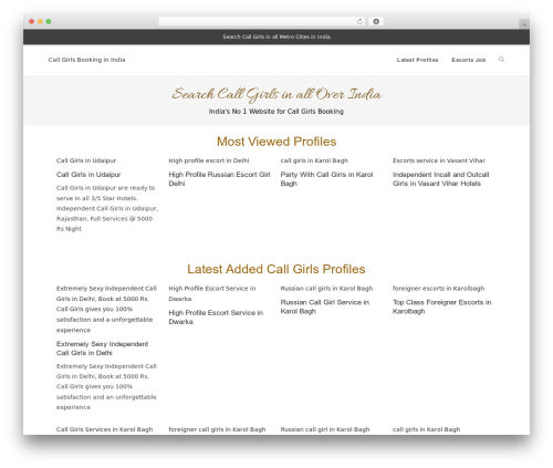OceanWP theme WordPress free - callgirlsbooking.com