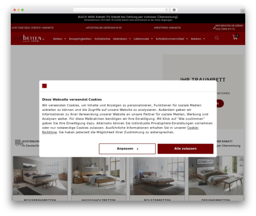OceanWP theme WordPress - stilbetten.de