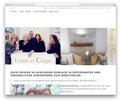 OceanWP top WordPress theme - espritetcorps.de