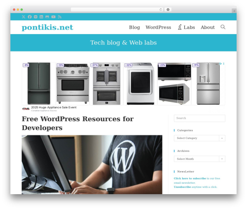 OceanWP WordPress free download - pontikis.net