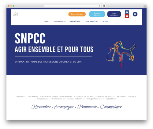 OceanWP WP theme - snpcc.com