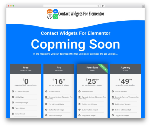 OceanWP WP theme - contactwidgets.com OceanWP WP theme - contactwidgets.com