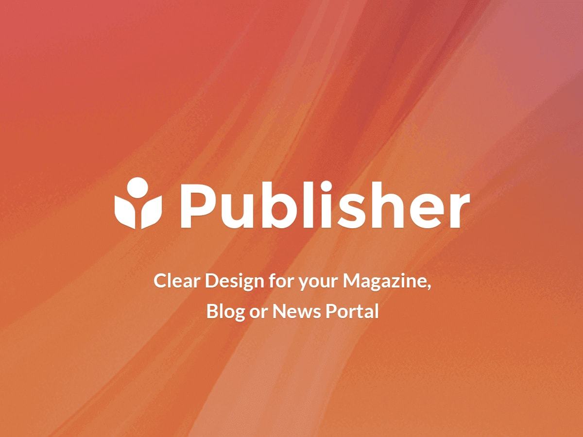 Publisher theme WordPress