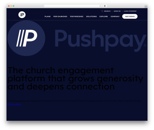 WPBakery Page Builder (js_composer) WordPress plugin - pushpay.com