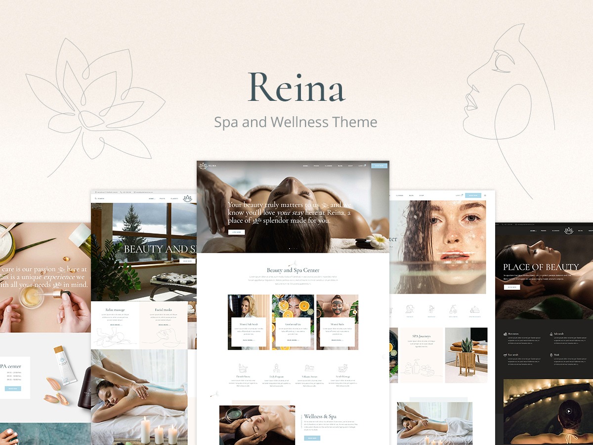 REINA best WordPress theme