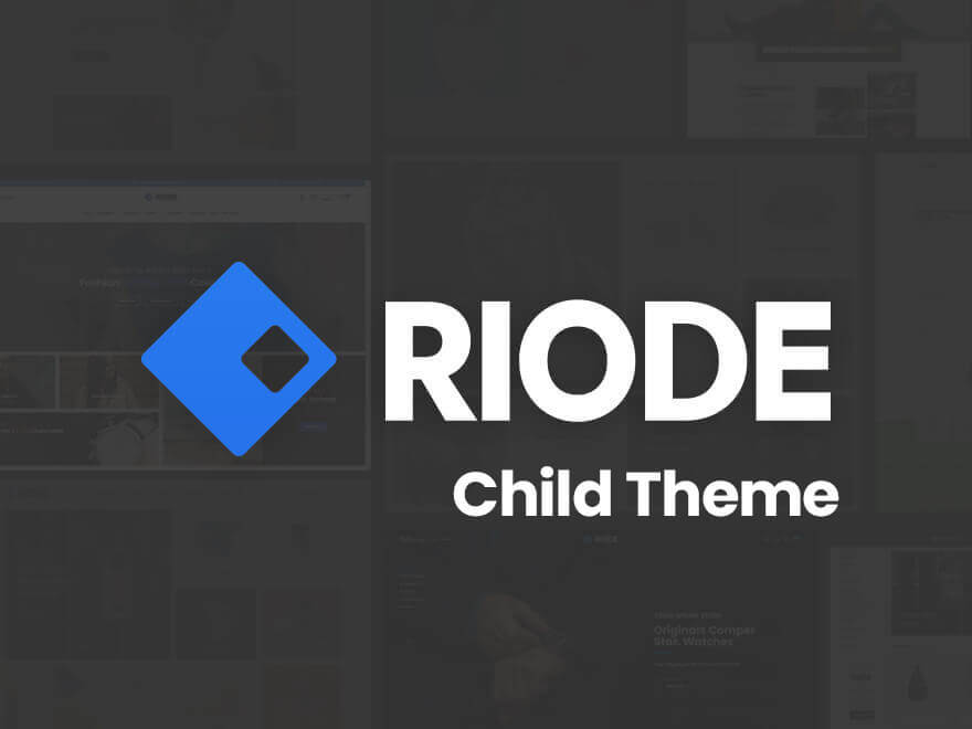 Riode Child WordPress ecommerce theme
