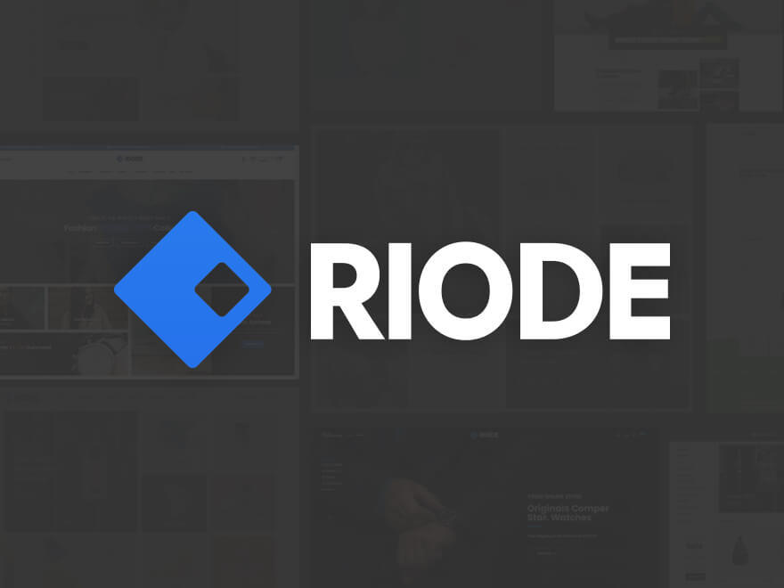Riode WordPress ecommerce theme