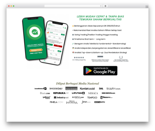 Saasland best WordPress theme - emiten.com Saasland best WordPress theme - emiten.com