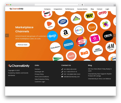 Saasland Child top WordPress theme - channelunity.com Saasland Child top WordPress theme - channelunity.com