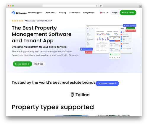 Saasland theme WordPress portfolio - bidrento.com Saasland theme WordPress portfolio - bidrento.com