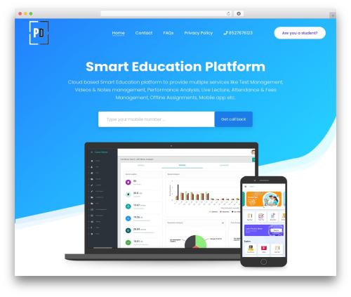 Saasland WordPress theme - prepdoor.com Saasland WordPress theme - prepdoor.com