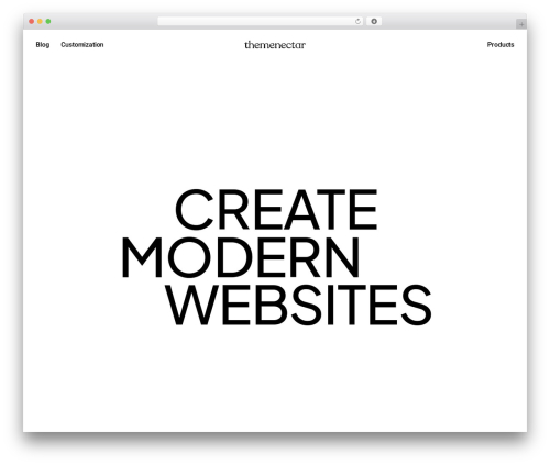 Salient best WordPress theme - themenectar.com