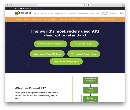 Salient top WordPress theme - openapis.org