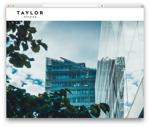 Salient WordPress theme - taylorestates.com