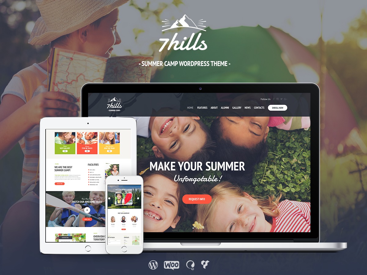 SevenHills premium WordPress theme