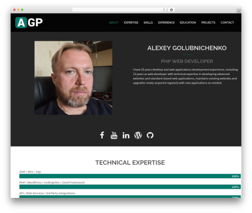 Sydney free WordPress theme - profosbox.com