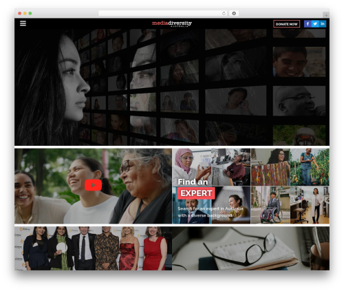 Sydney WordPress theme free - mediadiversityaustralia.org