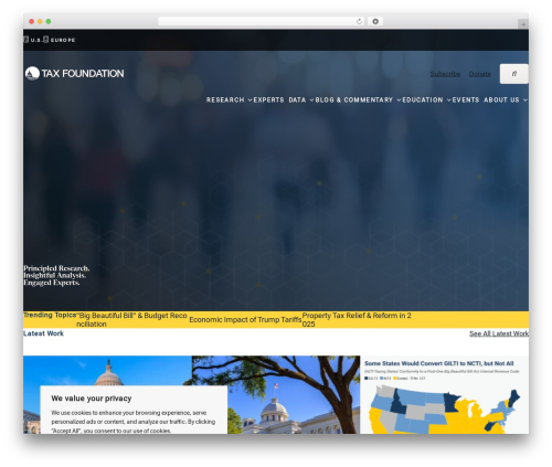 CookieYes | GDPR Cookie Consent & Compliance Notice (CCPA Ready) (cookie-law-info) free WordPress plugin - taxfoundation.org