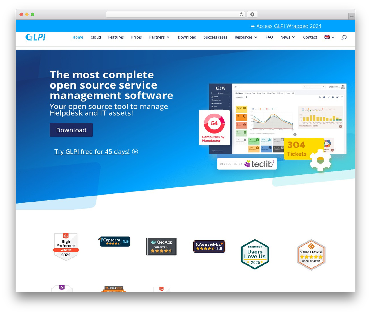 Theme WordPress Divi - glpi-project.org