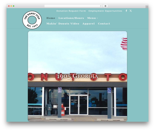 Theme WordPress Divi - thedonutstop.com