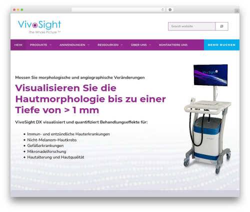 Theme WordPress GeneratePress - de.vivosight.com
