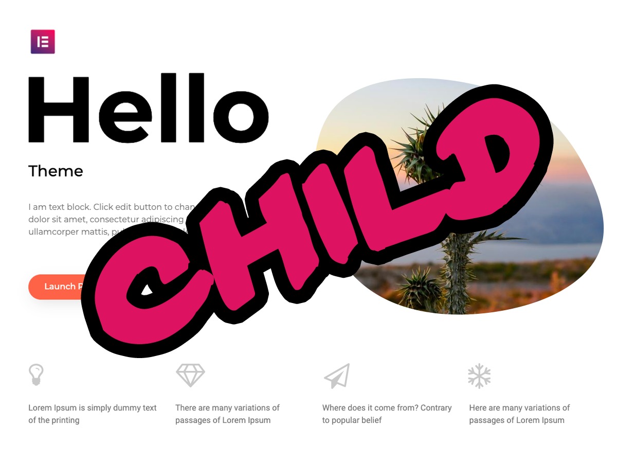 Theme WordPress hello-elementor-child
