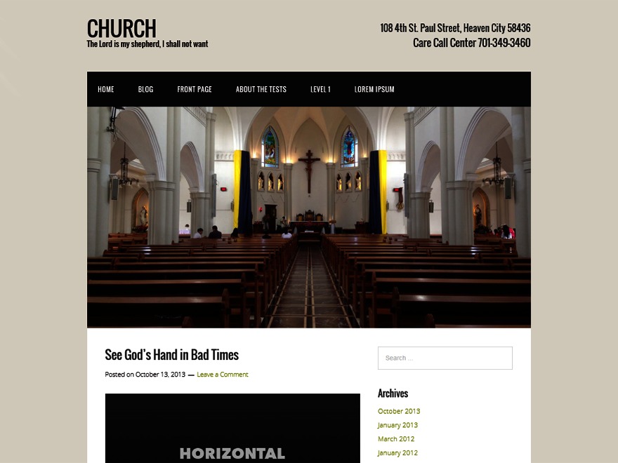 Theme WordPress Stowarzyszenie Droga Do Celu