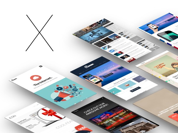 Theme WordPress X (shared on wplocker.com) by Themeco