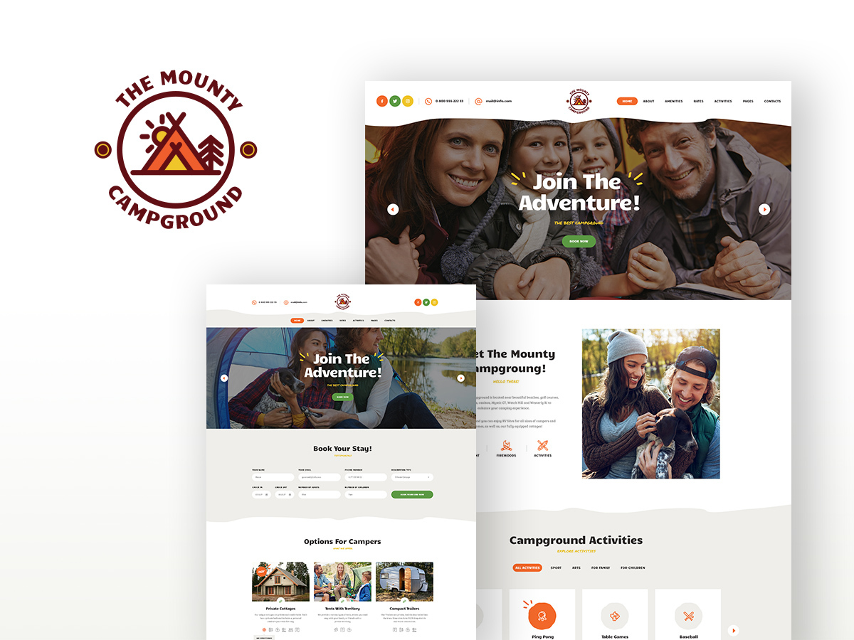 The Mounty premium WordPress theme