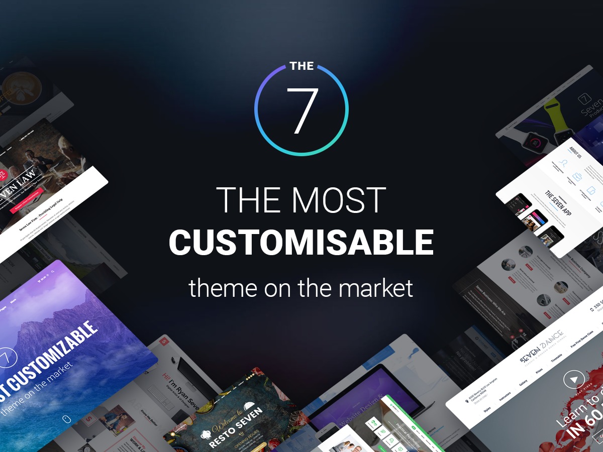 The7 WordPress theme design by Dream-Theme