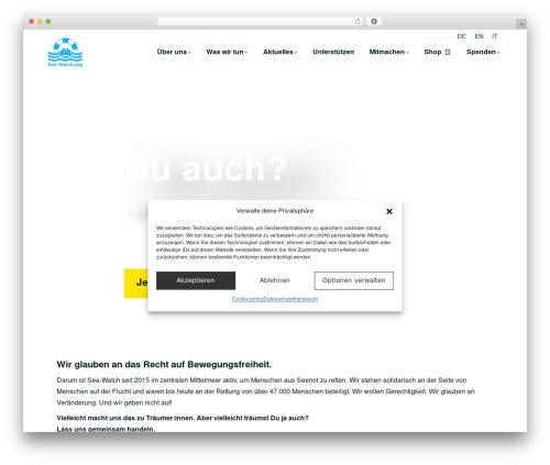 The7 WordPress theme design - sea-watch.org The7 WordPress theme design - sea-watch.org