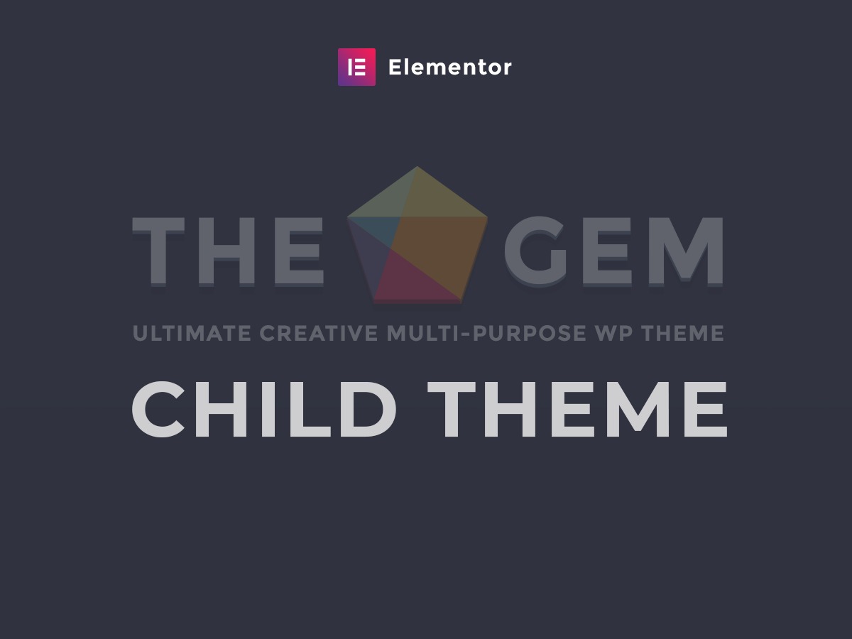 TheGem Elementor Child premium WordPress theme