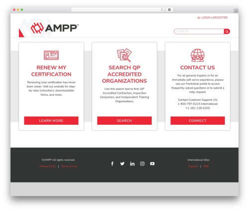 Theme WordPress Avada Child - sspc.org