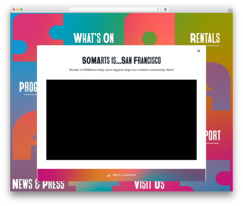 Theme WordPress Avada - somarts.org