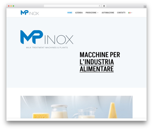 Theme WordPress Divi - mpinox.com/it