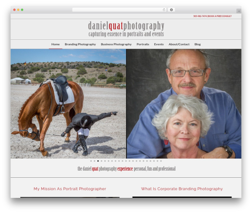 Theme WordPress Enfold - danielquatphoto.com