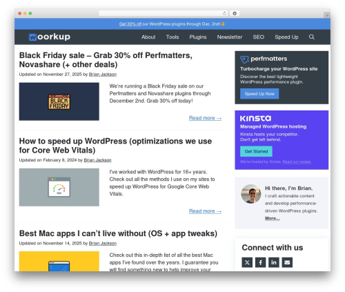 Theme WordPress GeneratePress - woorkup.com Theme WordPress GeneratePress - woorkup.com