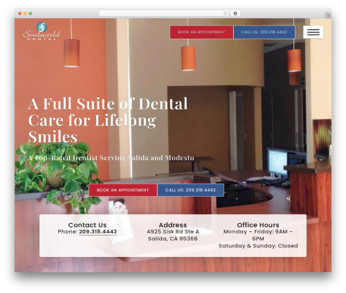 Theme WordPress GeneratePress - dentistsalida.com