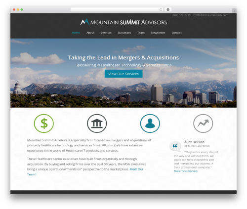 Theme WordPress Headway Base - mtnsummitadv.com